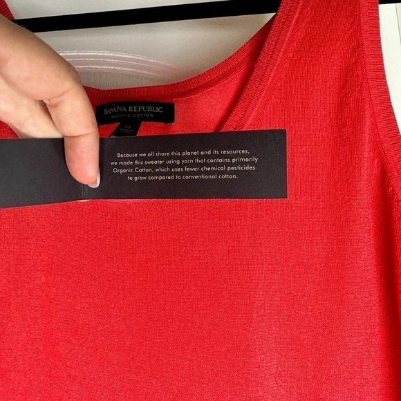 Banana Republic Organic Cotten Sweater Tank - Picture 3 of 3